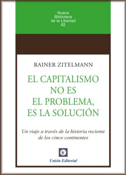 EL CAPITALISMO NO ES EL PROBLEMA, ES LA SOLUCIÓN