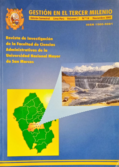GESTIÓN EN EL TERCER MILENIO Vol. 7/ N°14