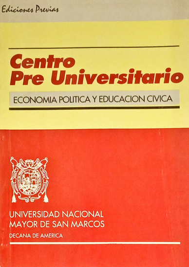ECONOMÍA POLÍTICA Y EDUCACIÓN CÍVICA