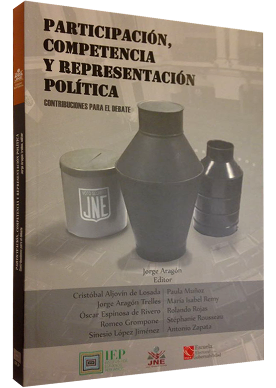 PARTICIPACIÓN, COMPETENCIA Y REPRESENTACIÓN POLÍTICA