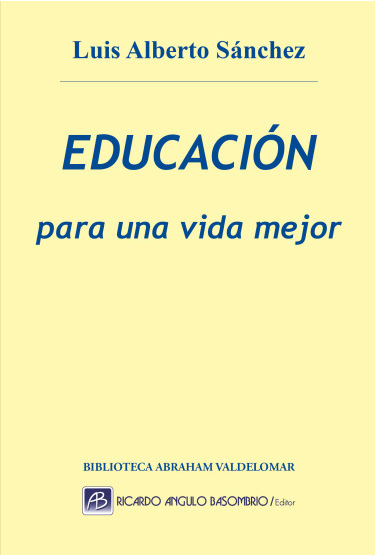 EDUCACIÓN PARA UNA VIDA MEJOR