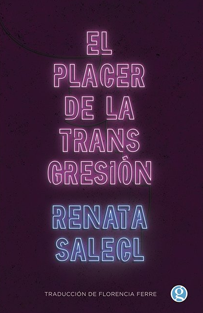 EL PLACER DE LA TRANSGRESIÓN