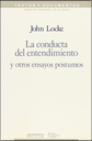 LA CONDUCTA DEL ENTENDIMIENTO