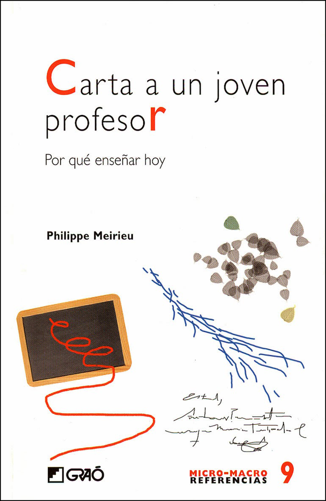 CARTA A UN JOVEN PROFESOR