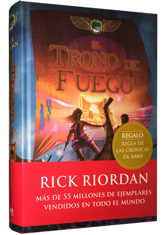 Las Crónicas de Kane 02/3: EL TRONO DE FUEGO (tapa dura)