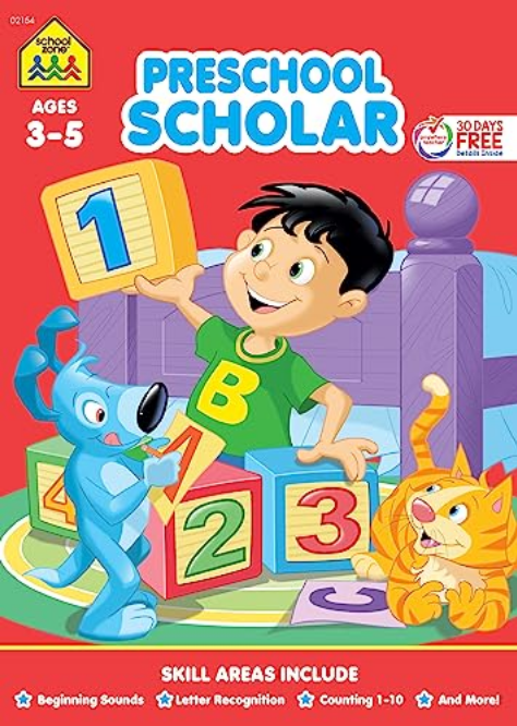 PRESCHOOL SCHOLAR. AGES 3-5