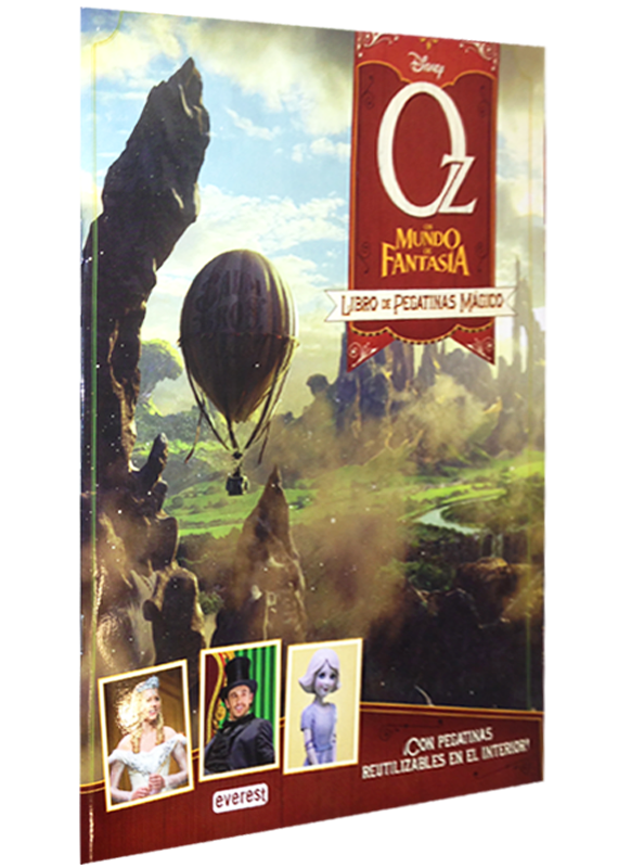 OZ, UN MUNDO DE FANTASIA: LIBRO MAGICO DE PEGATINAS