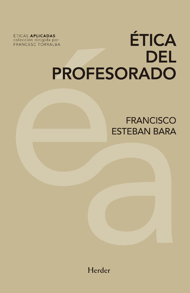 ÉTICA DEL PROFESORADO