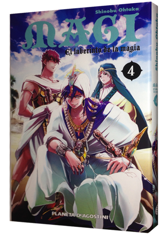 MAGI, EL LABERINTO DE LA MAGIA N° 4