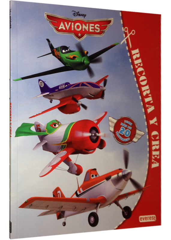 DISNEY: AVIONES: RECORTA Y CREA