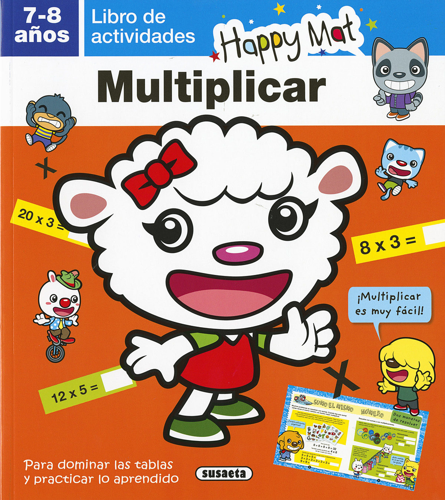 HAPPY MAT: MULTIPLICAR 7-8 AÑOS