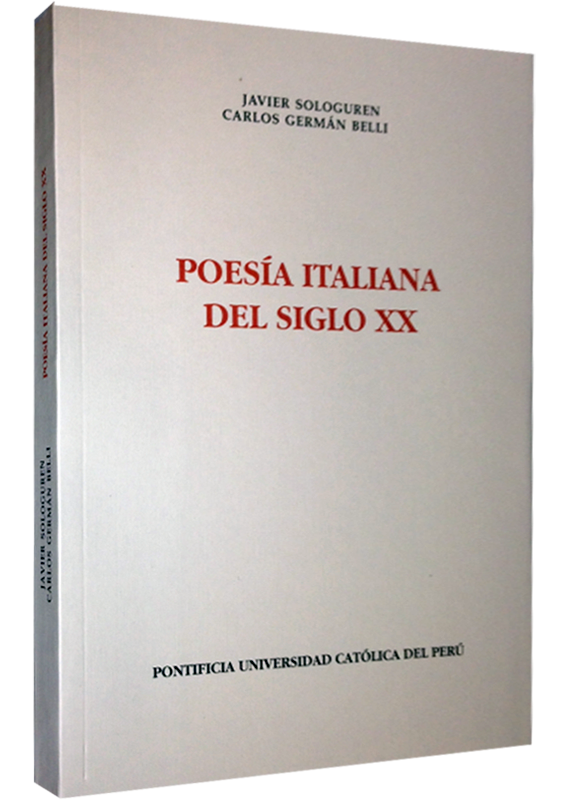 POESÍA ITALIANA DEL SIGLO XX