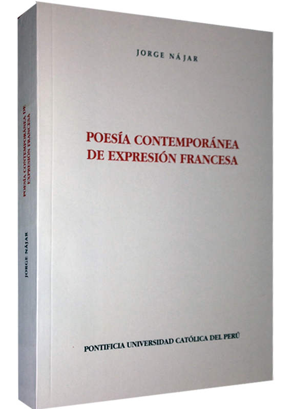 POESÍA CONTEMPORÁNEA DE EXPRESIÓN FRANCESA