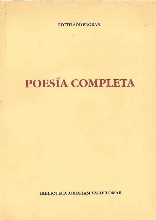 POESÍA COMPLETA