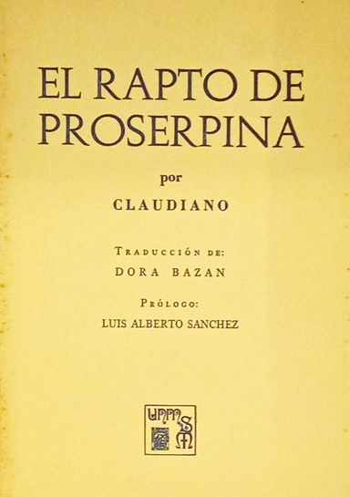 EL RAPTO DE PROSERPINA