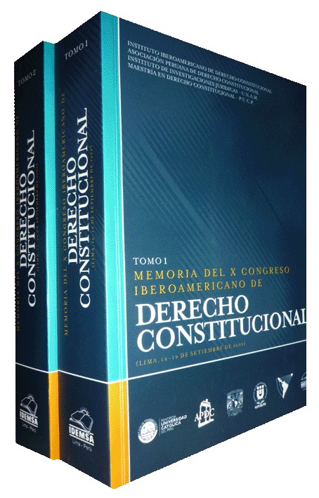MEMORIA DEL X CONGRESO IBEROAMERICANO DE DERECHO CONSTITUCIONAL (2 tomos)