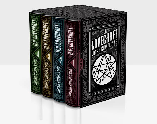 H.P. LOVECRAFT: OBRAS COMPLETAS (4 tomos)