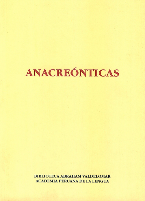 ANACREÓNTICAS