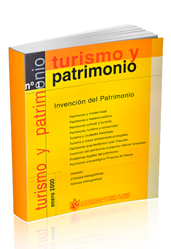 REVISTA TURISMO Y PATRIMONIO N° 1