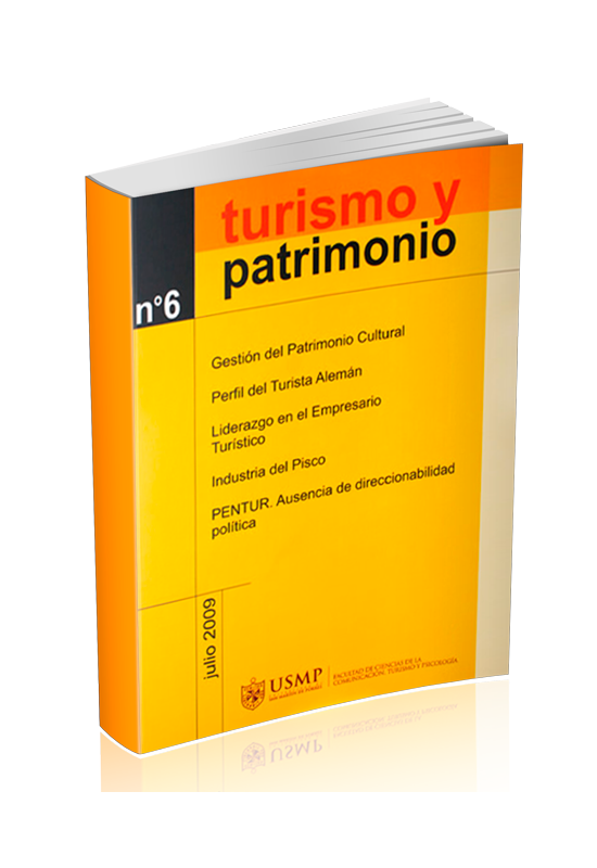 REVISTA TURISMO Y PATRIMONIO N°6