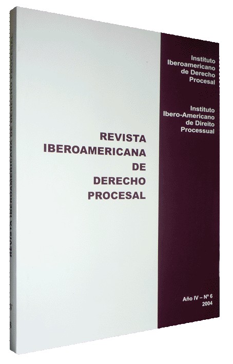 REVISTA IBEROAMERICANA DE DERECHO PROCESAL, 6