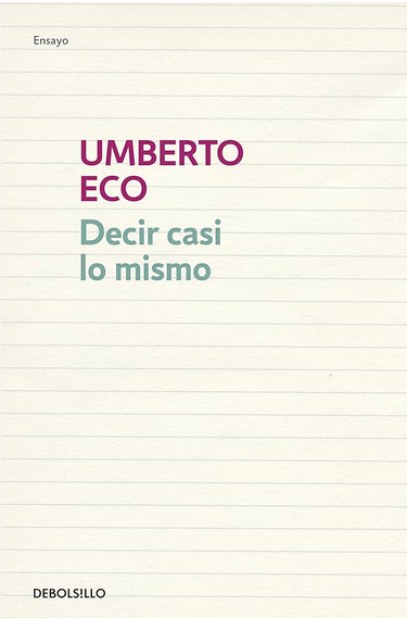 DECIR CASI LO MISMO