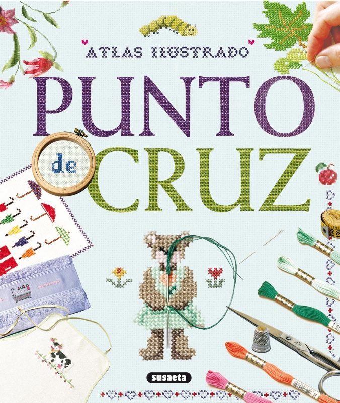 ATLAS ILUSTRADO DE PUNTO DE CRUZ