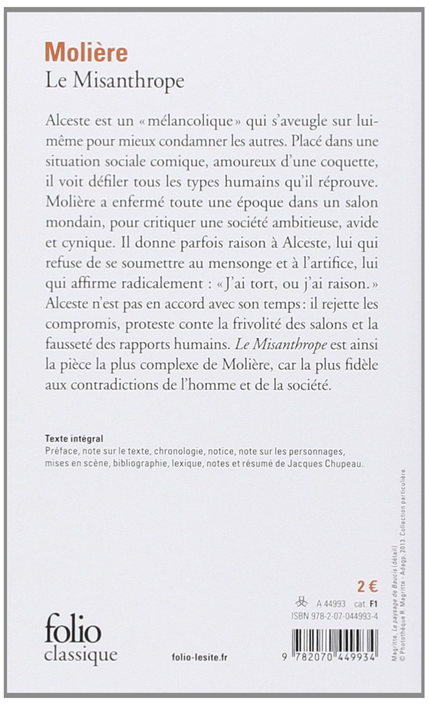 LE MISANTHROPE