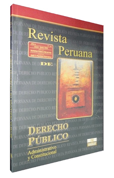 REVISTA PERUANA DE DERECHO PÚBLICO 10