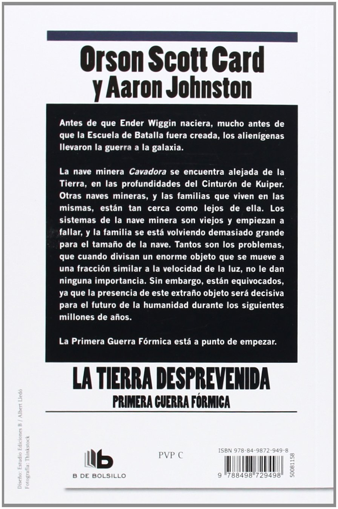LA TIERRA DESPREVENIDA