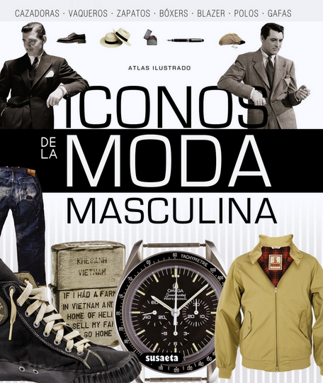 ATLAS ILUSTRADO DE ÍCONOS DE LA MODA MASCULINA