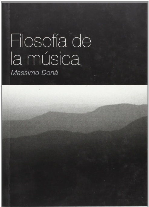FILOSOFÍA DE LA MÚSICA