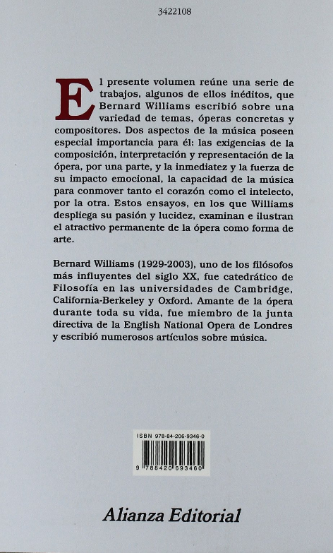 SOBRE LA ÓPERA