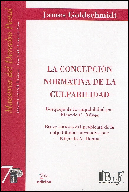 LA CONCEPCIÓN NORMATIVA DE LA CULPABILIDAD