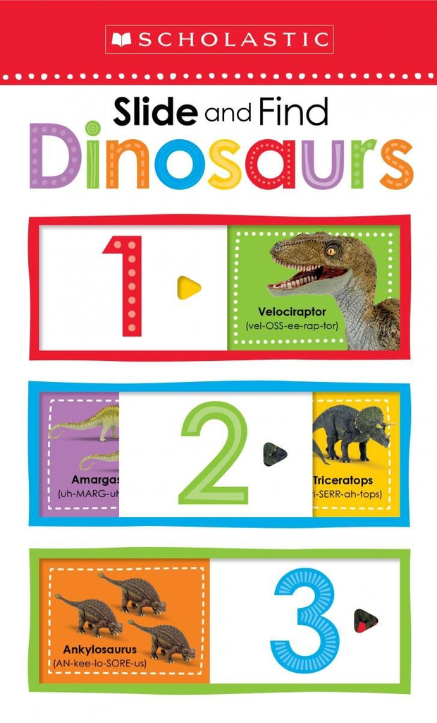 SLIDE AND FIND DINOSAURS