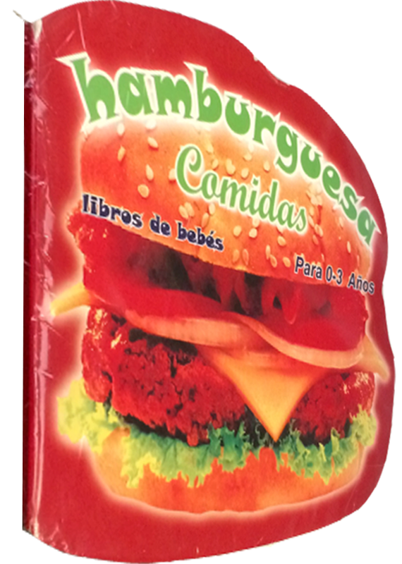 LIBROS DE BEBÉS: HAMBURGUESA