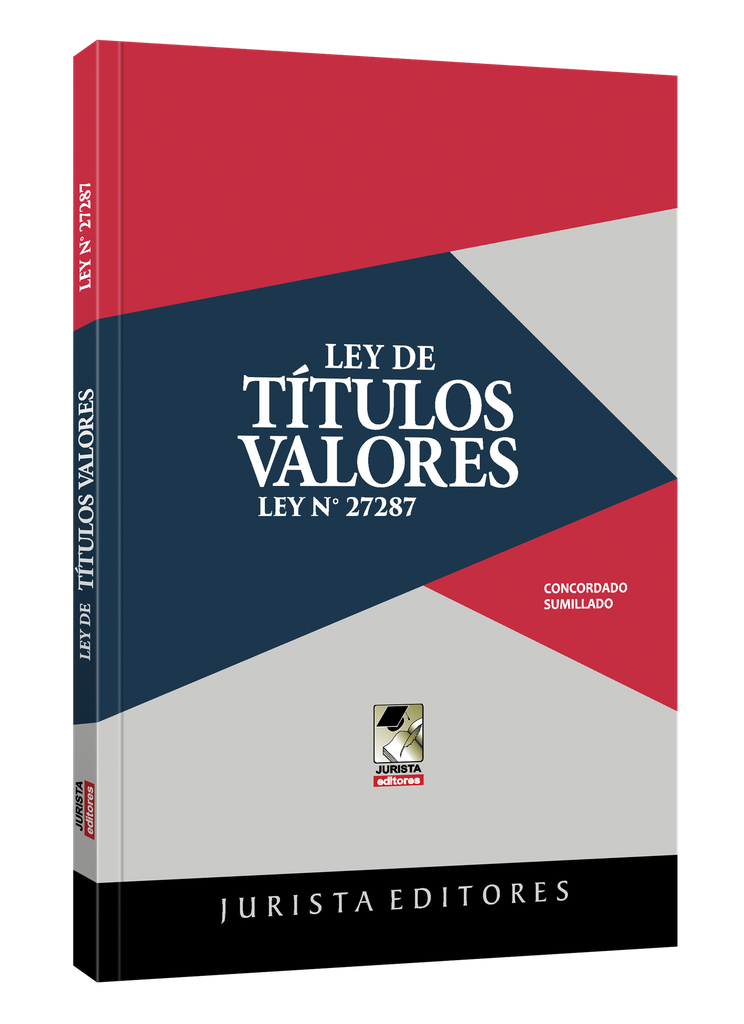 LEY DE TÍTULOS VALORES