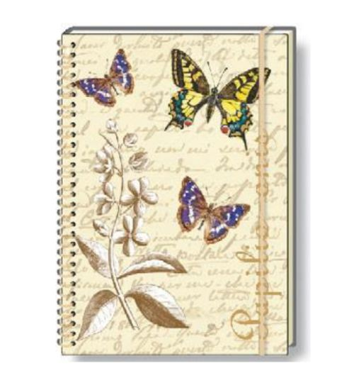 LIBRETA GRANDE ESPIRALADA: BOTANIC