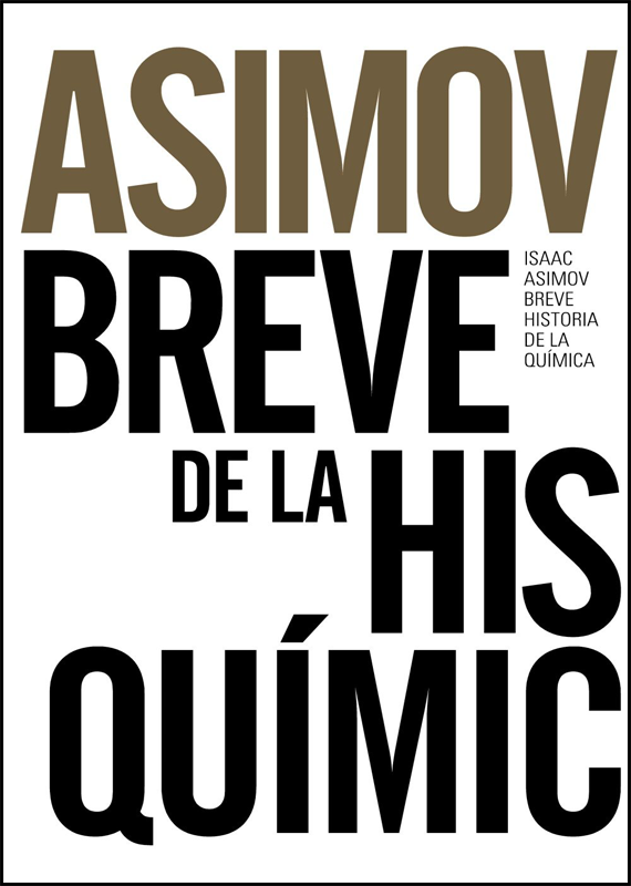 BREVE HISTORIA DE LA QUÍMICA