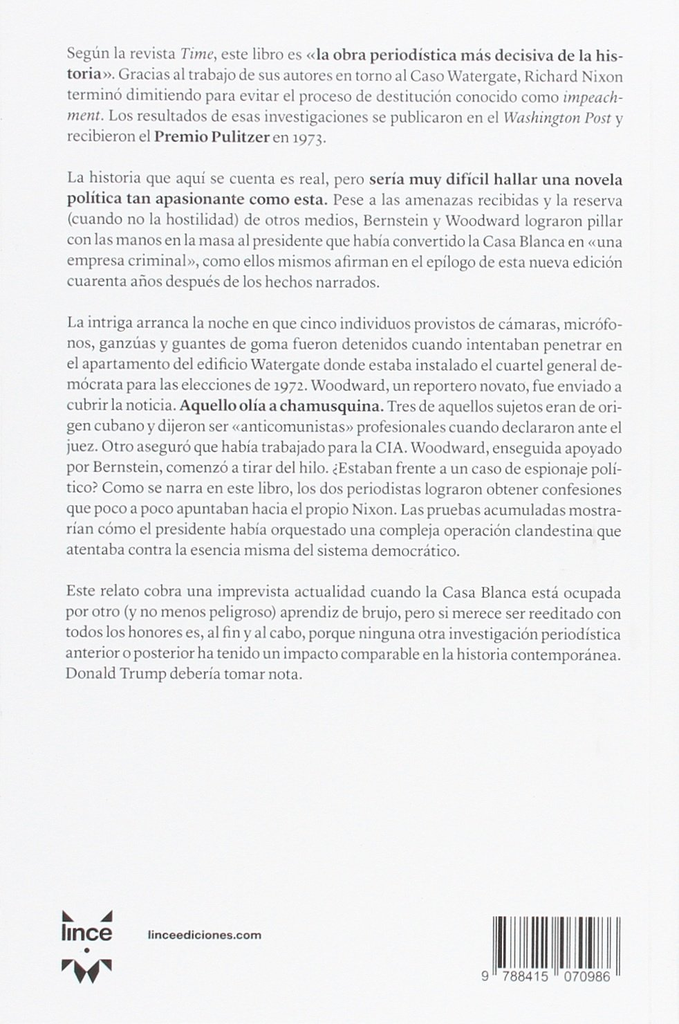 TODOS LOS HOMBRES DEL PRESIDENTE