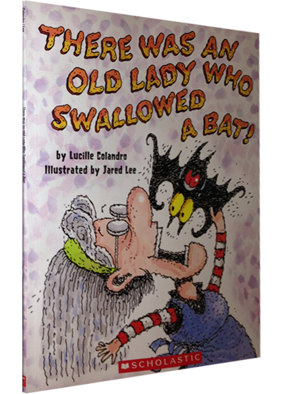 THERE WAS AN OLD LADY WHO SWALLOWED A BAT!