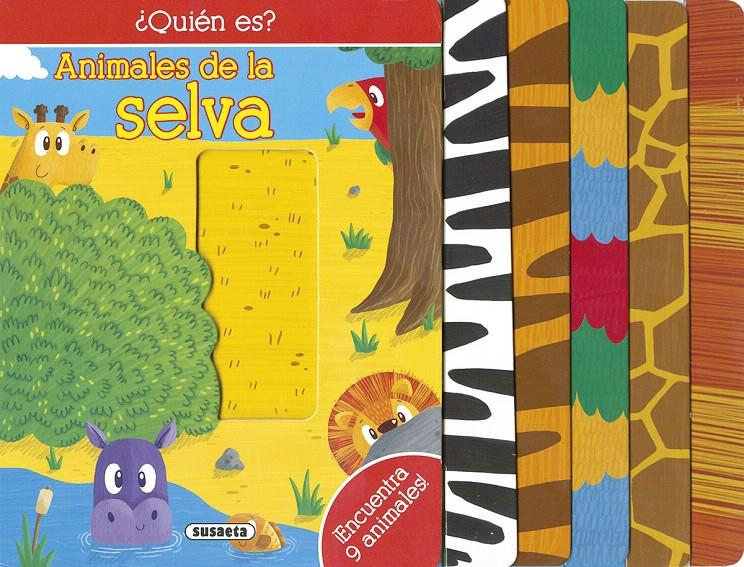 ¿QUIÉN ES?: ANIMALES DE LA SELVA