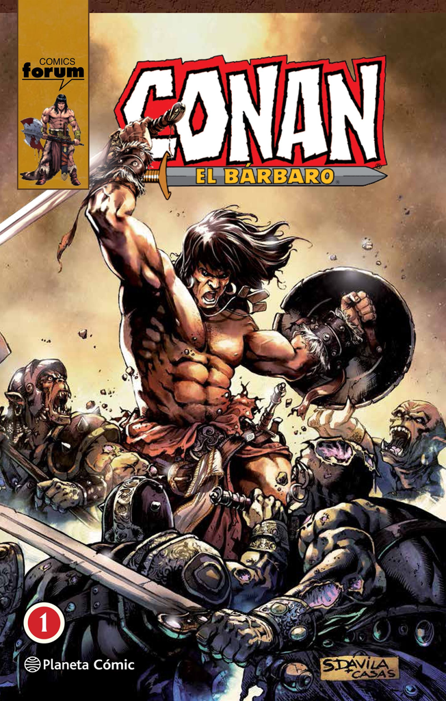 CONAN, EL BÁRBARO 01/08 (integral)