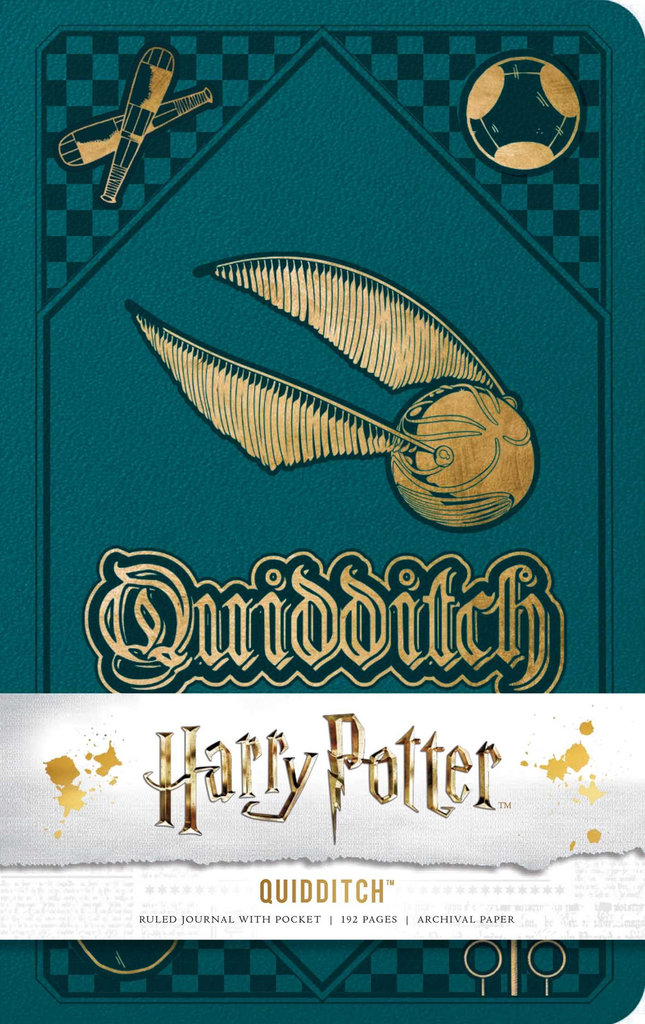 HARRY POTTER: QUIDDITCH - Ruled Journal