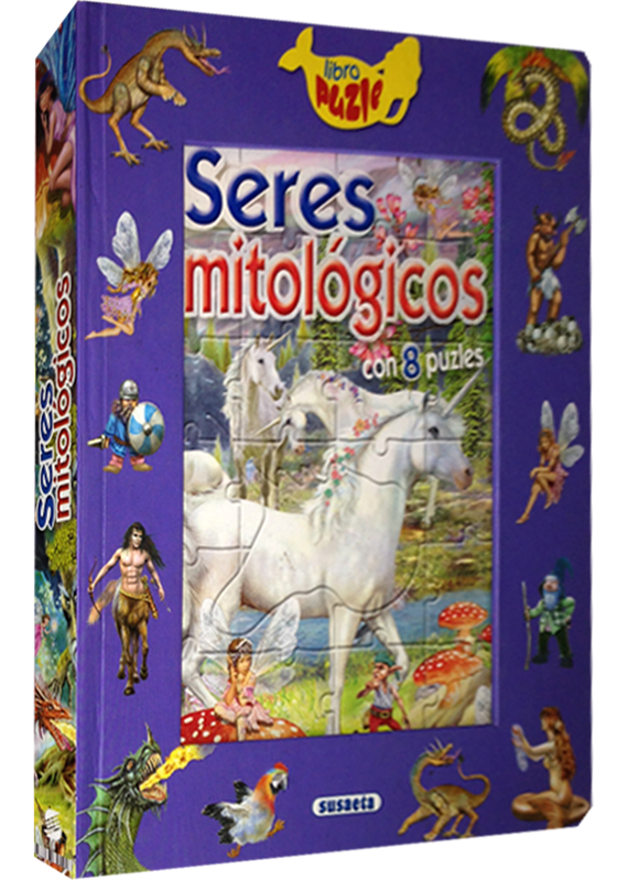 SERES MITOLÓGICOS CON 8 PUZLES