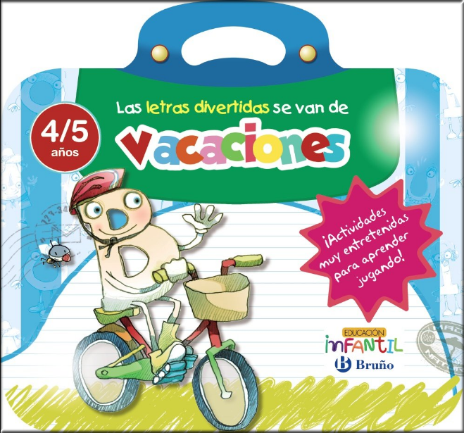 LAS LETRAS DIVERTIDAS SE VAN DE VACACIONES: 4 años