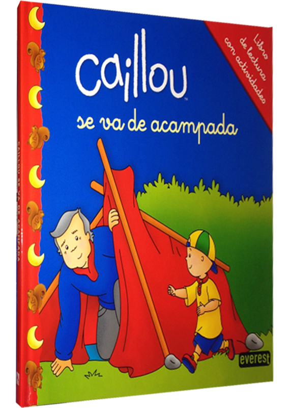 CAILLOU SE VA DE ACAMPADA