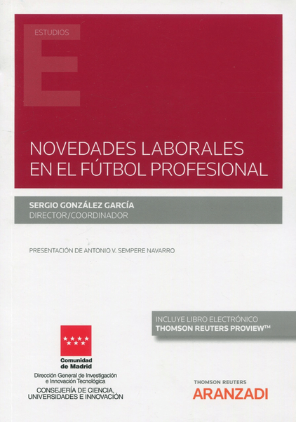 NOVEDADES LABORALES EN EL FÚTBOL PROFESIONAL