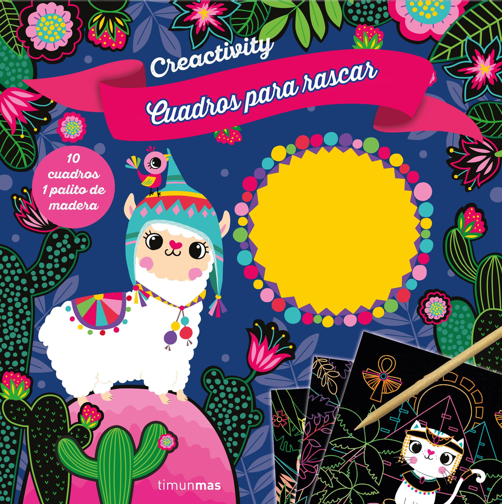 CREACTIVITY: CUADROS PARA RASCAR - ANIMALITOS