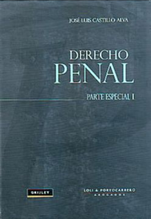DERECHO PENAL - PARTE ESPECIAL I